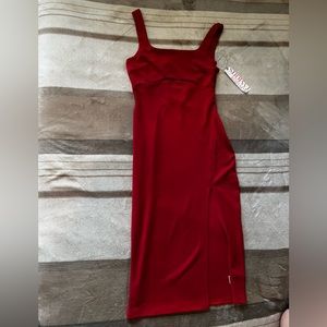 Fashionnova red dress